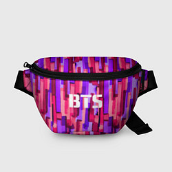Поясная сумка BTS: Pink Colour, цвет: 3D-принт
