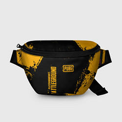 Поясная сумка PUBG: Black Fashion, цвет: 3D-принт