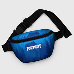 Поясная сумка Fortnite: Blue Forest, цвет: 3D-принт — фото 2
