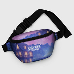 Поясная сумка Stranger Things: Magic House, цвет: 3D-принт — фото 2