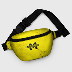 Поясная сумка Metro Exodus: Yellow Grunge, цвет: 3D-принт — фото 2