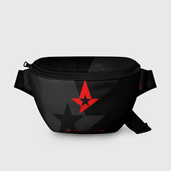 Поясная сумка Astralis: Black Style, цвет: 3D-принт