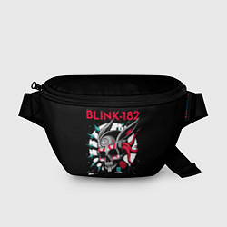Поясная сумка Blink-182: Death Punk, цвет: 3D-принт