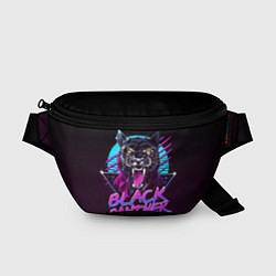 Поясная сумка Black Panther 80s, цвет: 3D-принт