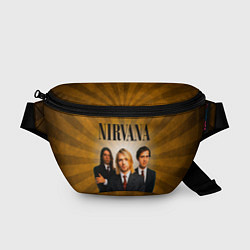 Поясная сумка Nirvana, цвет: 3D-принт