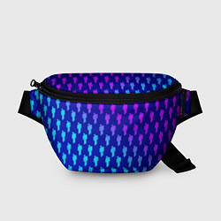 Поясная сумка Billie Eilish: Violet Pattern