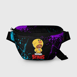 Поясная сумка BRAWL STARS SALLY LEON, цвет: 3D-принт