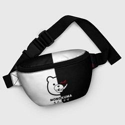 Поясная сумка Monokuma, цвет: 3D-принт — фото 2