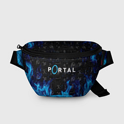 Поясная сумка PORTAL, цвет: 3D-принт