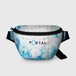 Поясная сумка PORTAL, цвет: 3D-принт