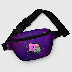 Поясная сумка Nyan Cat, цвет: 3D-принт — фото 2