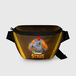 Поясная сумка BRAWL STARS COALA NITA, цвет: 3D-принт