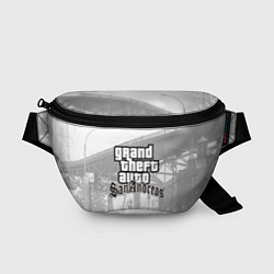 Поясная сумка GTA SanAndreas, цвет: 3D-принт
