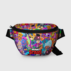 Поясная сумка BRAWL STARS BIBI, цвет: 3D-принт