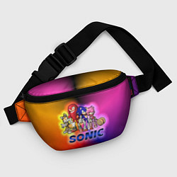 Поясная сумка Команда Соника, цвет: 3D-принт — фото 2
