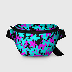 Поясная сумка Modern Camouflage, цвет: 3D-принт