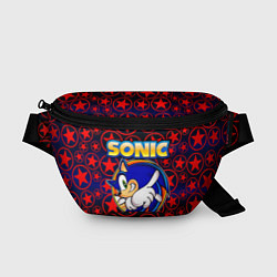 Поясная сумка Sonic, цвет: 3D-принт