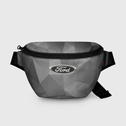 Поясная сумка Ford чб, цвет: 3D-принт