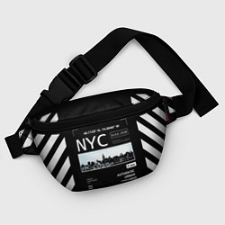 Поясная сумка Off-White: NYC, цвет: 3D-принт — фото 2