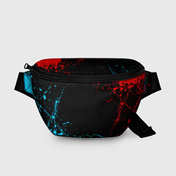 Поясная сумка БРЫЗГИ КРАСОК, цвет: 3D-принт