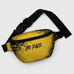 Поясная сумка FACE, цвет: 3D-принт — фото 2