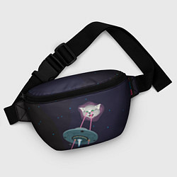 Поясная сумка Космический защитник, цвет: 3D-принт — фото 2