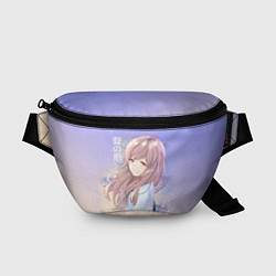 Поясная сумка Silent Voice, цвет: 3D-принт
