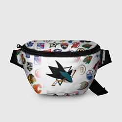 Поясная сумка San Jose Sharks NHL teams pattern