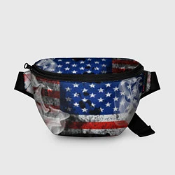 Поясная сумка США, цвет: 3D-принт