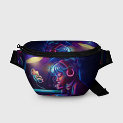 Поясная сумка ДОМА, цвет: 3D-принт