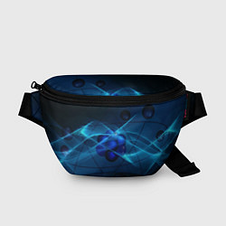 Поясная сумка Атом, цвет: 3D-принт