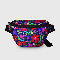 Поясная сумка Flower$$$, цвет: 3D-принт