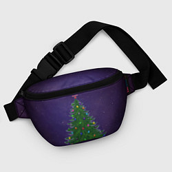 Поясная сумка Among Us - New Year, цвет: 3D-принт — фото 2