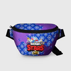 Поясная сумка BRAWL STARS LOU, цвет: 3D-принт