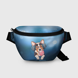 Поясная сумка Dog, цвет: 3D-принт