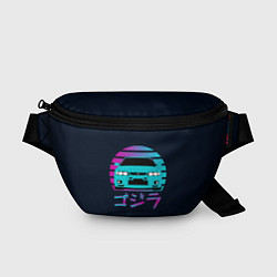 Поясная сумка Skyline R33, цвет: 3D-принт