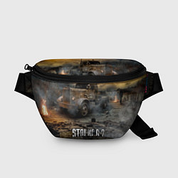 Поясная сумка Stalker 2 Мертвый город, цвет: 3D-принт