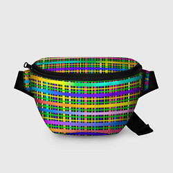 Поясная сумка Цветной беспредел, цвет: 3D-принт