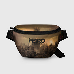 Поясная сумка Metro город-призрак, цвет: 3D-принт
