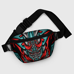 Поясная сумка CyberSkull, цвет: 3D-принт — фото 2