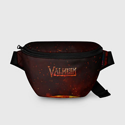 Поясная сумка Valheim огненный лого