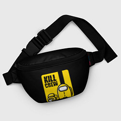 Поясная сумка Among Us Kill Bill, цвет: 3D-принт — фото 2