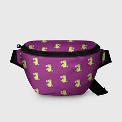 Поясная сумка Фиолетовые пони