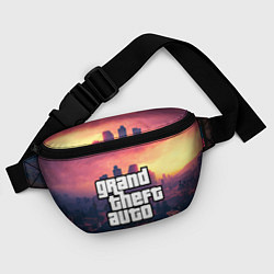 Поясная сумка Los Santos GTA, цвет: 3D-принт — фото 2