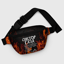 Поясная сумка СЕКТОР ГАЗА FIRE, цвет: 3D-принт — фото 2