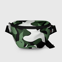 Поясная сумка Камуфляж, цвет: 3D-принт
