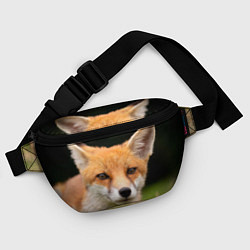 Поясная сумка Мордочка лисицы, цвет: 3D-принт — фото 2