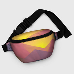 Поясная сумка Векторный Египед, цвет: 3D-принт — фото 2