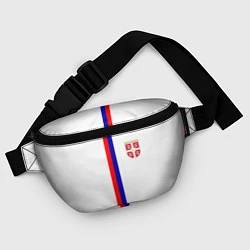Поясная сумка Сборная Сербии, цвет: 3D-принт — фото 2