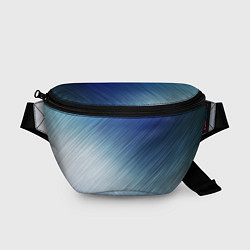 Поясная сумка Текстура Оттенки льда, цвет: 3D-принт